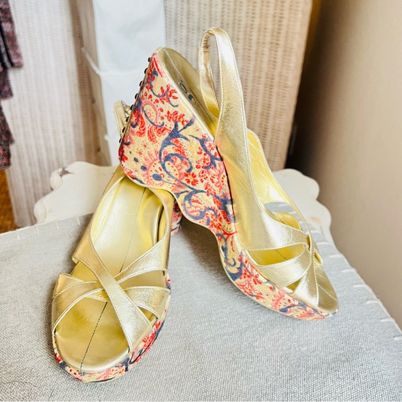 Nike Air G Series 3” Slingback Wedge Size 9.5 - Picture 2 of 12